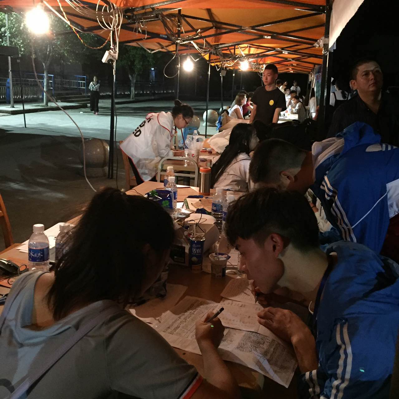 迎接2017级新同学。